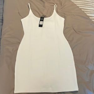 BNWT White Fashion Nova Sculpting Dress